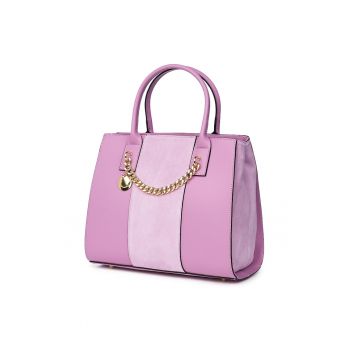 Geanta piele naturala cu doua compartimente Narcisa Geanta piele naturala cu doua compartimente Narcisa