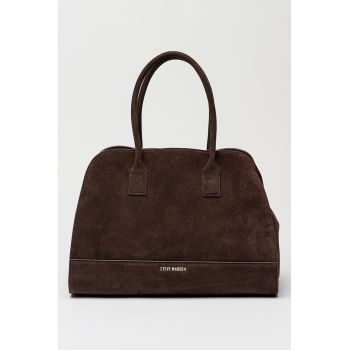 Geanta shopper de piele intoarsa Heidee
