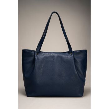 Geanta shopper din piele