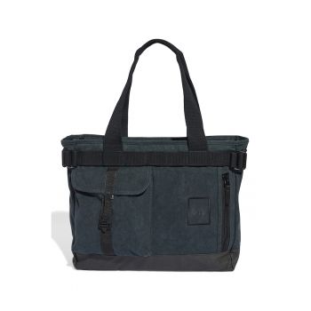 Geanta tote din material textil cu buzunare multiple