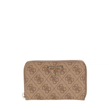 Laurel 4g logo mini wallet latte