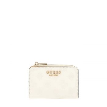 Phoebe zip around wallet off white