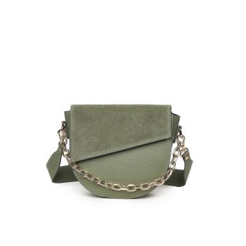 Poseta dama din piele naturala Donna fucsia Poseta dama din piele naturala Donna fucsia