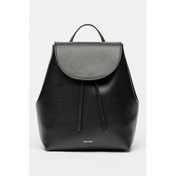 Rucsac de piele ecologica cu clapa