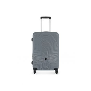 Troler  model T5924-2 - mediu - negru - din material plastic Troler  model T5924-2 - mediu - negru - din material plastic