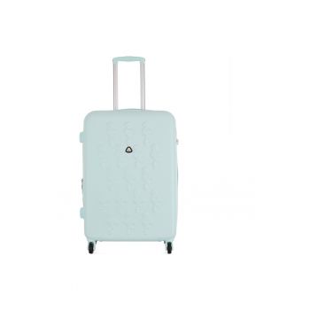 Troler  model T5927-2 - turcoaz - dimensiune medie Troler  model T5927-2 - turcoaz - dimensiune medie