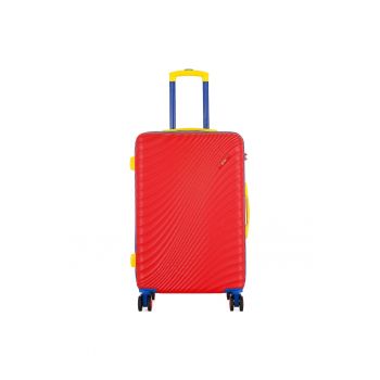 Troler  model T5935-2 - rosu - dimensiuni medii Troler  model T5935-2 - rosu - dimensiuni medii