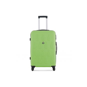 Troler  model T5949-3 - mare - verde - din material plastic Troler  model T5949-3 - mare - verde - din material plastic