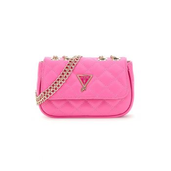 Geanta crossbody de piele ecologica cu bareta lant Geanta crossbody de piele ecologica cu bareta lant