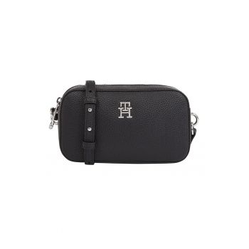 Geanta crossbody de piele ecologica Emblem Geanta crossbody de piele ecologica Emblem