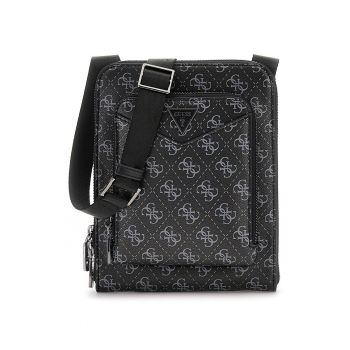 Geanta crossbody din piele ecologica cu model logo Siena Geanta crossbody din piele ecologica cu model logo Siena