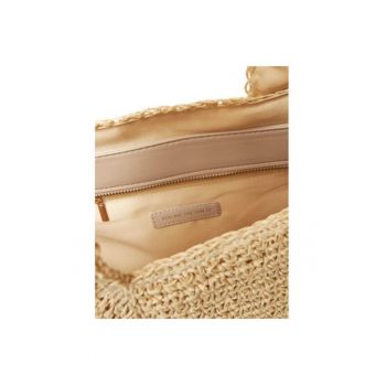 Geantă dama  75504-P sintetic bej Geantă dama  75504-P sintetic bej