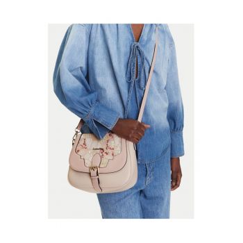 Geanta dama  DOLY 01 - Piele ecologica - Roz