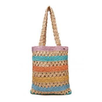 Geanta dama  REVERSE MANZANIA - Sintetic - Multicolor Geanta dama  REVERSE MANZANIA - Sintetic - Multicolor