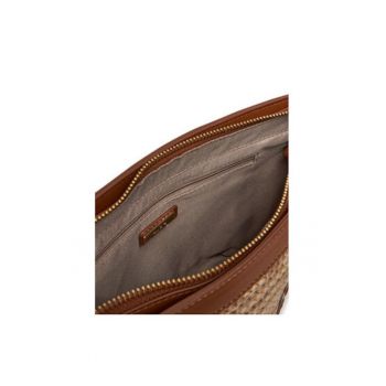 Geantă dama  Textil - Bej/Maro Geantă dama  Textil - Bej/Maro