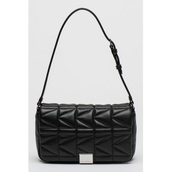 Geanta de piele cu bareta de umar Kuilt