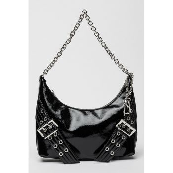 Geanta de umar cu aplicatii catarama Bgraya Geanta de umar cu aplicatii catarama Bgraya