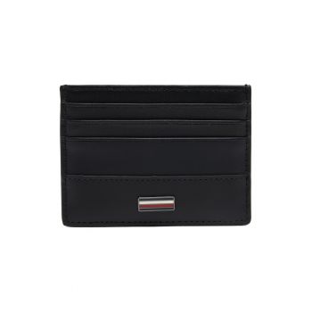 Portofel barbati -  etui pentru carduri - piele naturala - negru - universal Portofel barbati -  etui pentru carduri - piele naturala - negru - universal