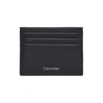 Portofel barbati -  etui pentru carduri - piele naturala - negru - universal Portofel barbati -  etui pentru carduri - piele naturala - negru - universal
