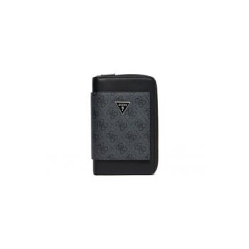 Portofel barbati -  Piele ecologica - Negru - One-Size INTL Portofel barbati -  Piele ecologica - Negru - One-Size INTL