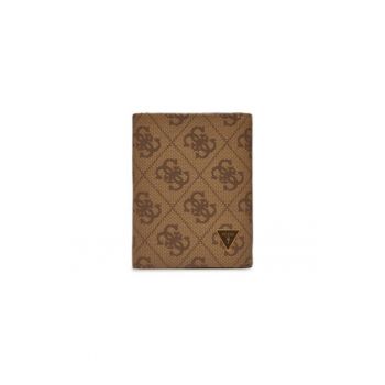 Portofel barbati -  Piele naturala - Bej - One-Size INTL Portofel barbati -  Piele naturala - Bej - One-Size INTL