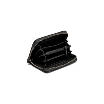 Portofel dama  negru - plastic Portofel dama  negru - plastic