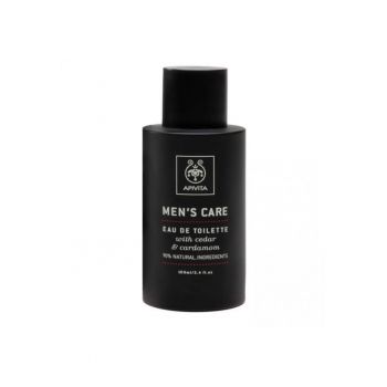 Apa de toaleta pentru barbati cu cedru si cardamom -  100 ml