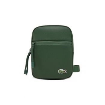 Geanta barbati -  verde - piele ecologica - 15.5 x 21 x 2.5 cm Geanta barbati -  verde - piele ecologica - 15.5 x 21 x 2.5 cm