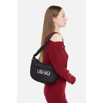 Geanta crossbody cu buzunar cu fermoar pe partea din fata Geanta crossbody cu buzunar cu fermoar pe partea din fata