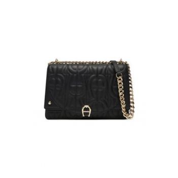 Geanta dama  305521736 - piele naturala - negru Geanta dama  305521736 - piele naturala - negru