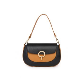 Geanta dama din piele naturala Rosalia gri Geanta dama din piele naturala Rosalia gri