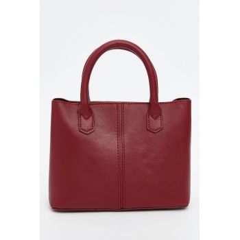 Geanta de piele ecologica cu maner Geanta de piele ecologica cu maner