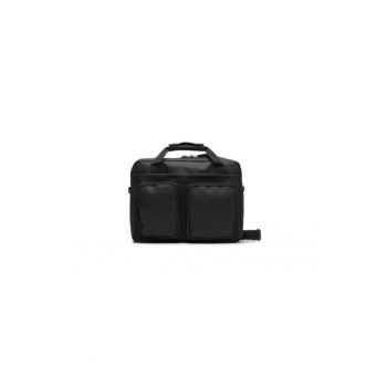 Geanta de voiaj  model Texel Tech - waterproof - neagra - dimensiuni 15x30x40cm
