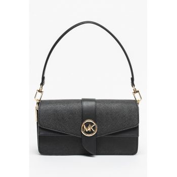 Geanta din piele cu bareta de umar Greenwinch Geanta din piele cu bareta de umar Greenwinch