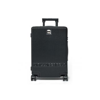 Valiza de cabina pentru femei -  Negru - Material - policarbonat - OS Valiza de cabina pentru femei -  Negru - Material - policarbonat - OS