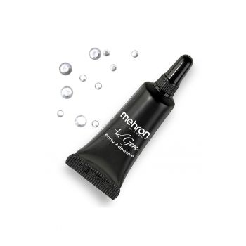 Adeziv non-latex pentru aplicarea decoratiilor  AdGem Adhesive - cu 30 diamante artificiale - 5ml