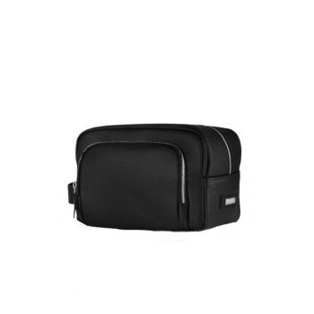 Geanta accesorii din piele naturala  SK04 negru