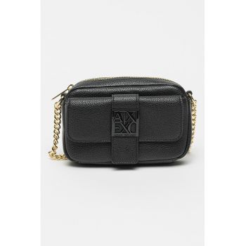 Geanta crossbody cu bareta din lant