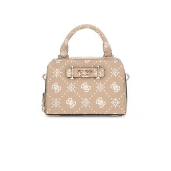 Geanta crossbody cu model monograma