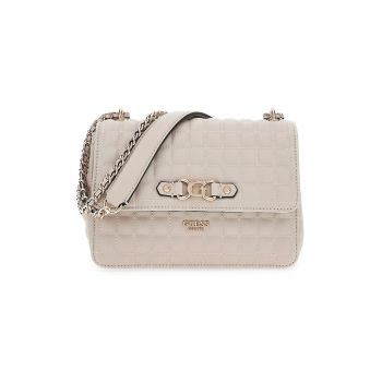 Geanta crossbody din piele ecologica cu aspect matlasat