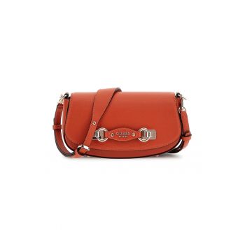 Geanta crossbody din piele ecologica cu clapa