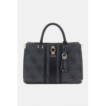 Geanta cu monograma si maner