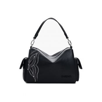 Geantă dama -  Piele ecologică - Negru