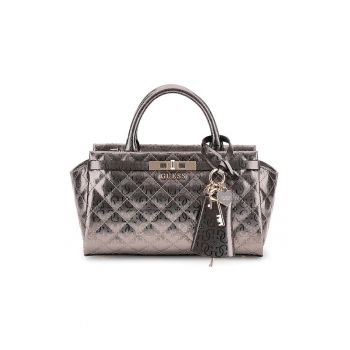 Geanta tote de piele ecologica cu monograma