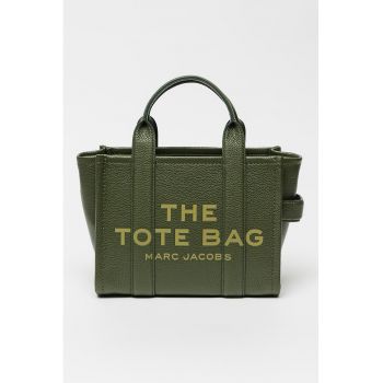 Geanta tote din piele cu logo The Small