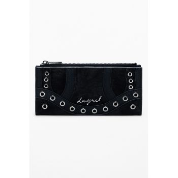 Portofel cu fermoar si logo