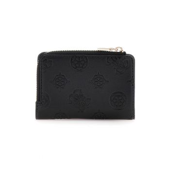 Portofel cu model monograma in relief