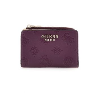 Portofel cu model monograma in relief