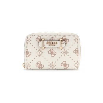 Portofel din piele ecologica cu model monograma