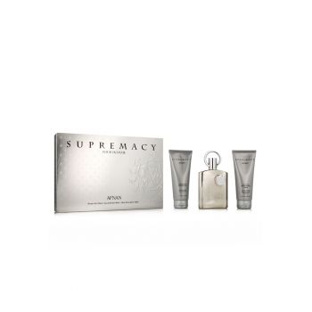 Set 3 piese parfum barbati -  Supremacy Silver